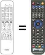 Télécommande équivalente CT-9493