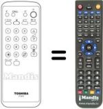 Télécommande équivalente CT-9573