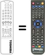 Télécommande équivalente CT-9763
