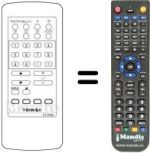Telecomando equivalente Toshiba 2180 TD