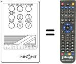 Replacement remote control CTV-1000