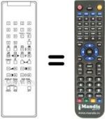 Telecomando equivalente DTV 1