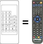 Télécommande équivalente RC 300