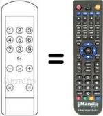 Télécommande équivalente RC 90