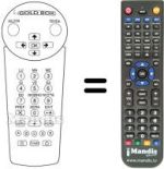 Replacement remote control GOLD BOX
