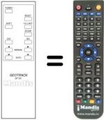 Replacement remote control GP-700