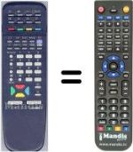 Telecomando equivalente RM-C663
