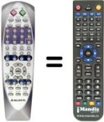 Télécommande équivalente KM-328