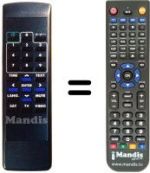 Replacement remote control NBA-460