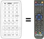 Replacement remote control MECATRON 6811