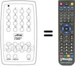 Replacement remote control MECATRON 6906