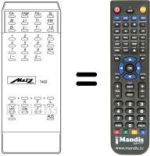 Télécommande équivalente MECATRON 7402