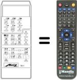 Télécommande équivalente MECATRON 7611