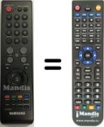 Télécommande équivalente Samsung DTB-B 360 F
