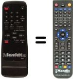 Telecomando equivalente Funai 21A-210