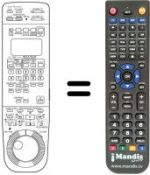 Replacement remote control PQ 11237