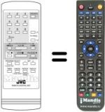 Télécommande équivalente PQ 21206 C