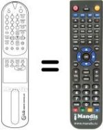 Télécommande équivalente LG RB-32CZ10RX