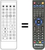Telecomando equivalente UKV 503
