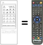 Télécommande équivalente EUR 5972 A