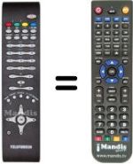 Télécommande équivalente Inno Hit IH 22856 T11B
