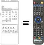 Replacement remote control RC 5301