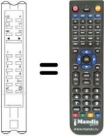 Replacement remote control RCT 300