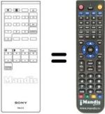 Télécommande équivalente RM-613 S
