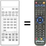 Telecomando equivalente RM-7200