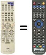 Telecomando equivalente JVC THA75R
