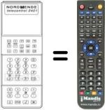 Télécommande équivalente 583.482