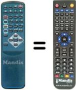Télécommande équivalente TLS 01