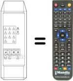 Replacement remote control IR 20
