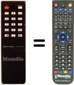 Télécommande équivalente UST 7007