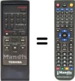 Télécommande équivalente VC-90 B