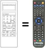 Telecomando equivalente Amstrad VCR 4700