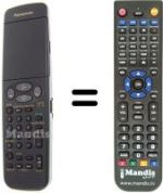 Replacement remote control VEQ1957
