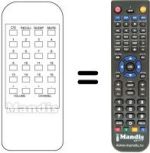 Replacement remote control HYPER HCLT 138