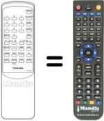 Telecomando equivalente VT-207 W