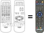 Télécommande équivalente VT-854 G