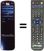 Telecomando equivalente Amstrad SRX 501