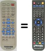 Telecomando equivalente Toshiba SD-269