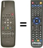 Télécommande équivalente Kathrein UFD 558 S
