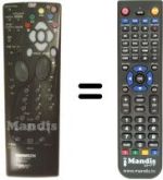 Télécommande équivalente Thomson DTH 3300