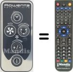Replacement remote control Rowenta CS-00142774