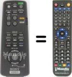 Télécommande équivalente RMT-V256A