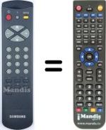 Replacement remote control Samsung CB5073Z