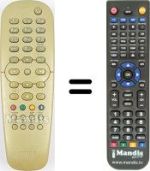 Replacement remote control Philips 482221830617