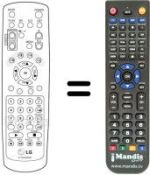 Télécommande équivalente LG CE29Q46ET