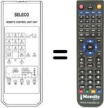 Replacement remote control Seleco 17SM329